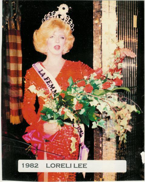 Loreli Lee, first ever La Femme Magnifique International winner in the year of 1982