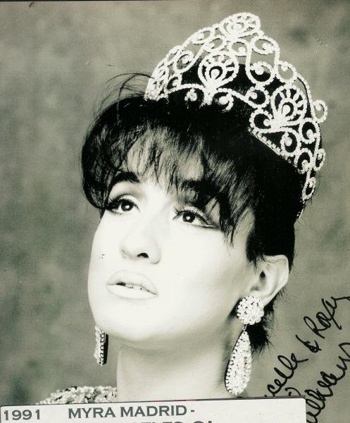 Myra Madrid, La Femme Magnifique International 1991 winner