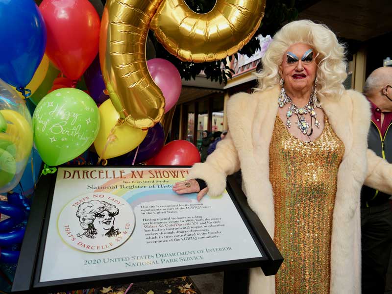 Darcelle XV Named Historic Places