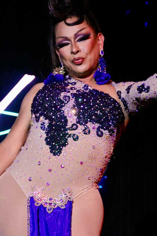 Drag queen Bebe Jay
